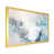 Toile encadrée dorée
