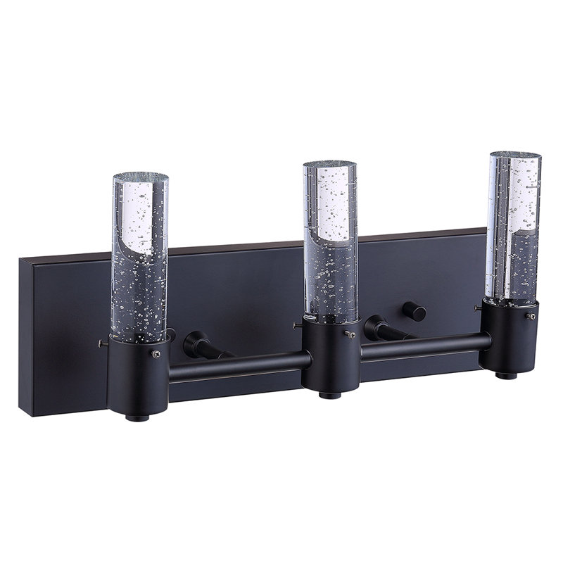 Cathline 3 - Light Dimmable LED Vanity Light, Black
