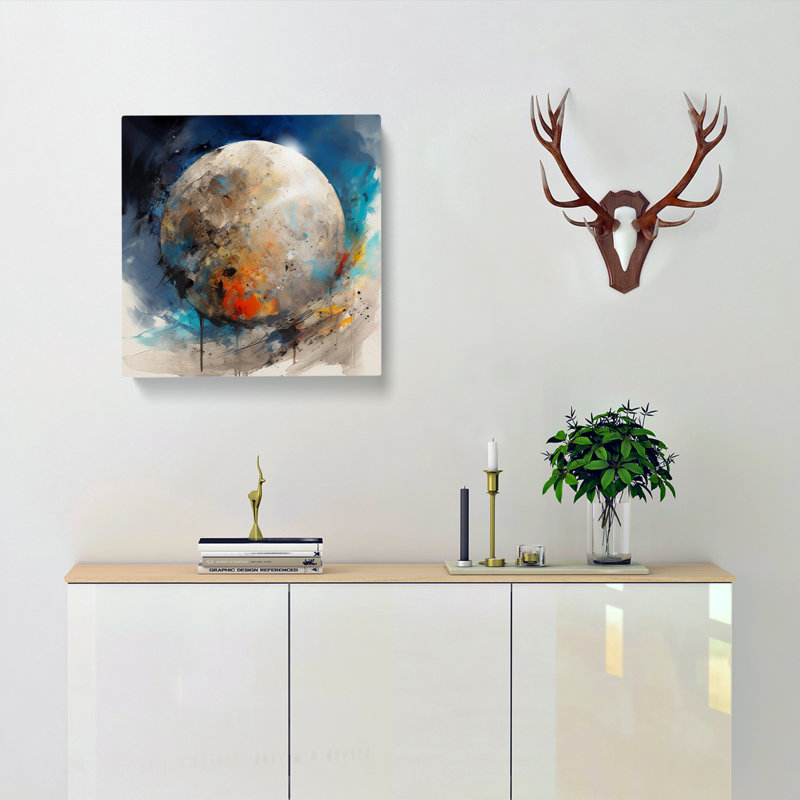 Modern Wall Art - Wrapped Canvas, 50cm H x 50cm W x 3cm D