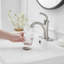 Single-Hole Single-handle Bathroom Faucet with Drain Assembly-95166392