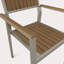 Chaises en bois de corail Cape avec ensemble repas (ensemble de 2)