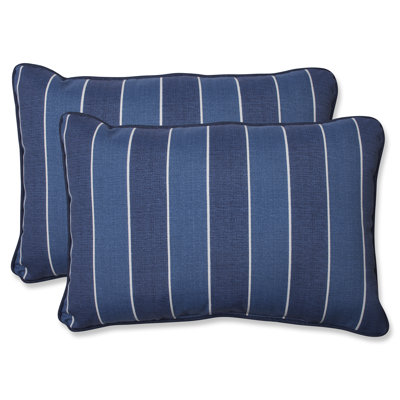 Housse et insert de coussin rectangulaire intérieur / extérieur en mélange de polyester / polyester 