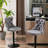 Swivel Velvet Barstools With Adjustable Seat Height, Tufted Backs, And Large Stable Base For Home Pub And Kitchen Island, Set Of 2-2115844111