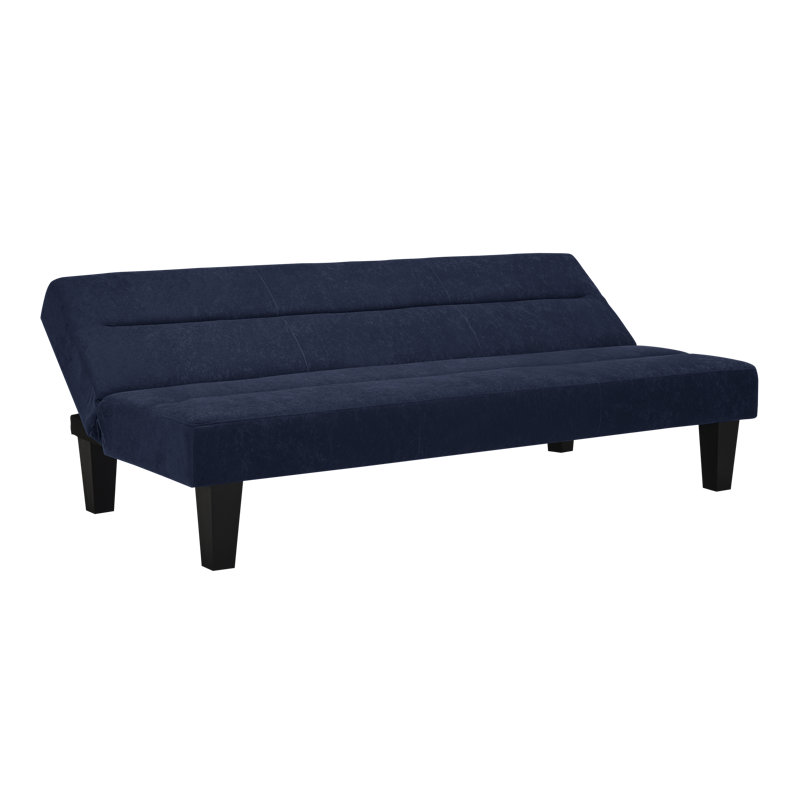 Adrijus Velvet Clic Clac Sofa, Blue