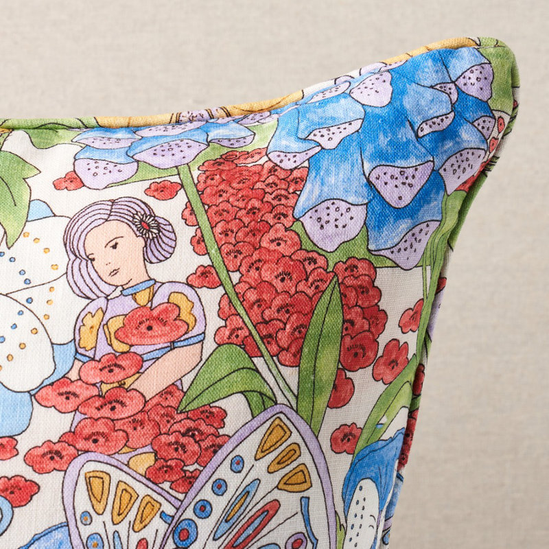 Schumacher x Clements Ribeiro Fairie Garden Pillow