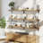 Hanging Shelf For Wall, Floating Wall Bookhelf, Decorative Shelf, Living Room And Office Decor, Rustic, 1pc-682218885