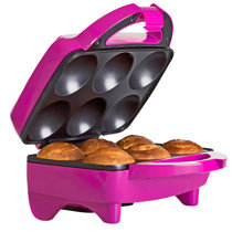 HOLSTEIN HOUSEWARES FUN 6-Count Mint Nonstick Cupcake Maker with