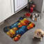 Tapis de verre en forme de citrouille en verre - 1 pièce