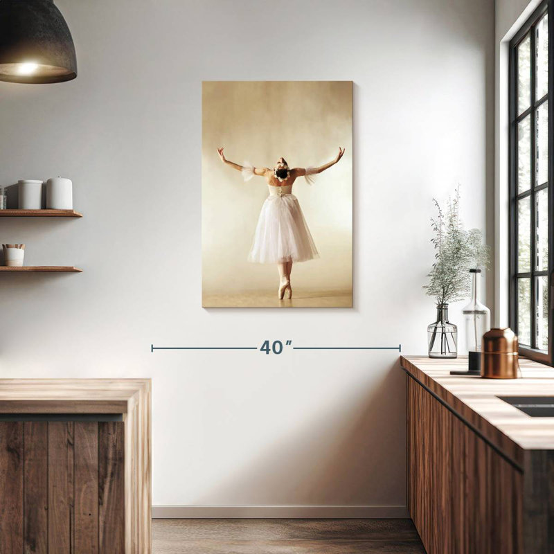 Classical Ballet Pose, 36" H x 24" W