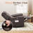 Manual Swivel Rocker Recliner – Adjustable Leather Lounge Chair with 360° Rotation-406693941