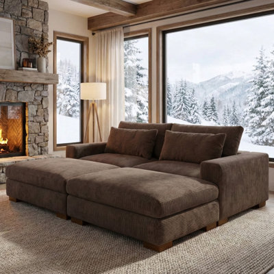Erlendur 4 - Piece Upholstered Sectional