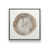 Cadre flottant en chrome poli