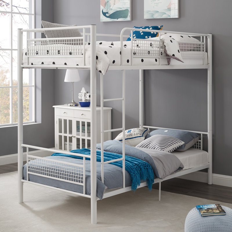Jordin Kids Twin Bunk Bed, White