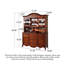 American-Style All-Solid Wood Pantry, Integrated Wall-To-Wall Household Storage Sideboard.