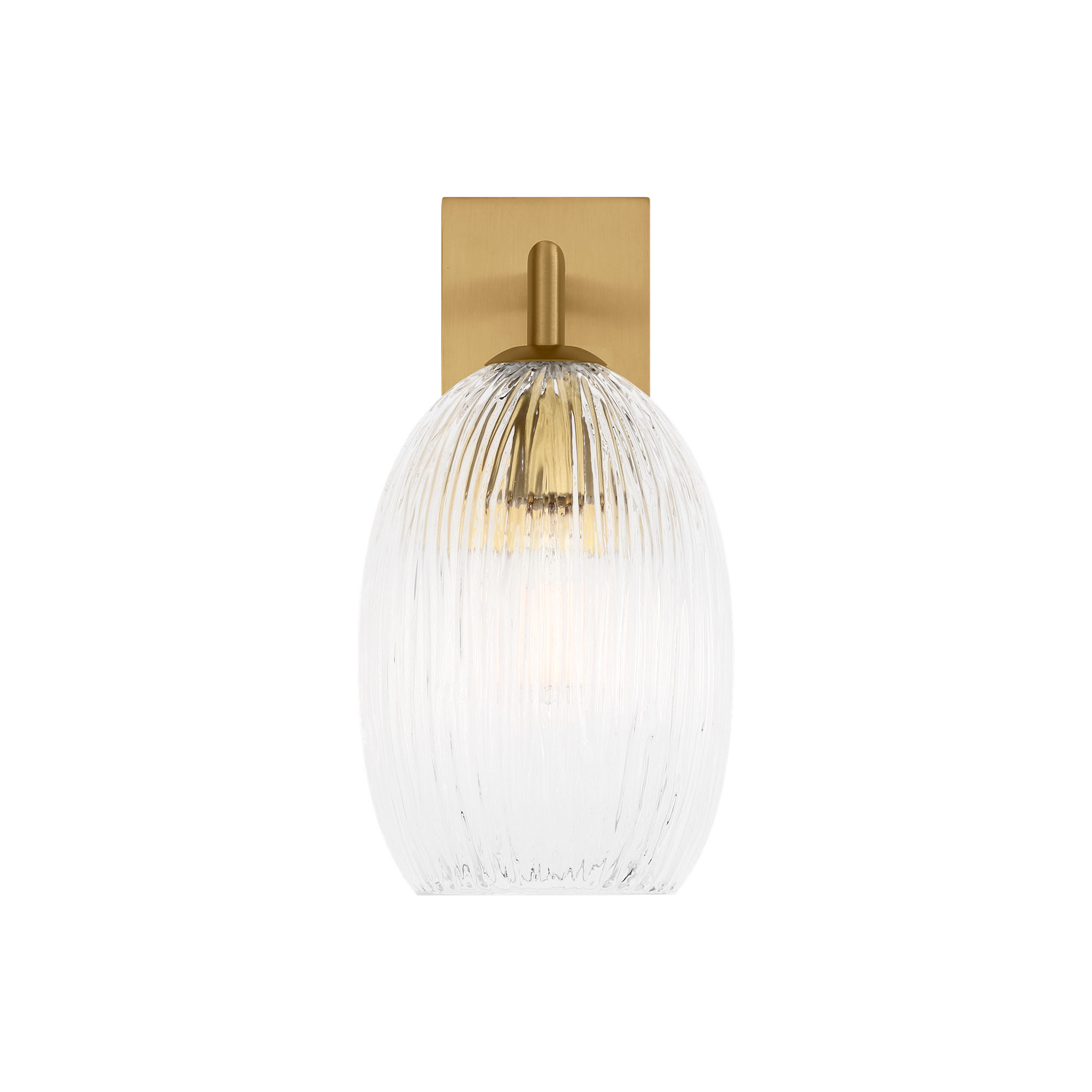 Serafina 10 Sconce, Burnished Brass