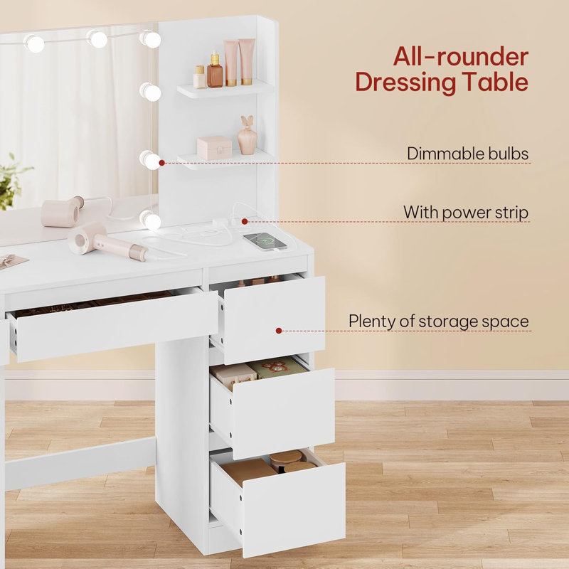 Dressing Table with Mirror
