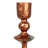 Round Hand-Forged Cast Metal Taper Holder