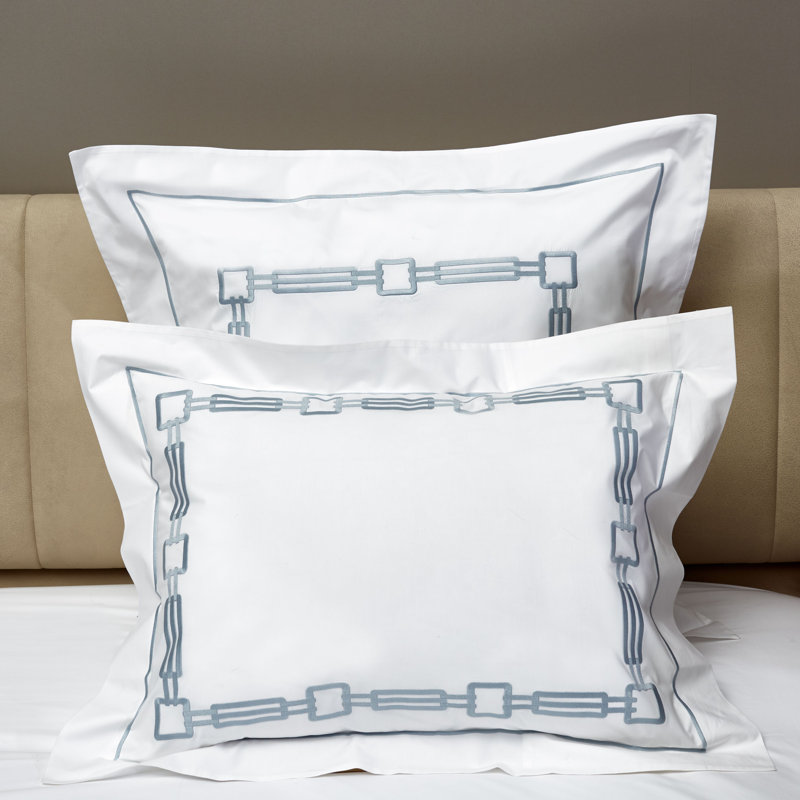 Retro Sham, Standard Sham, Wilton Blue
