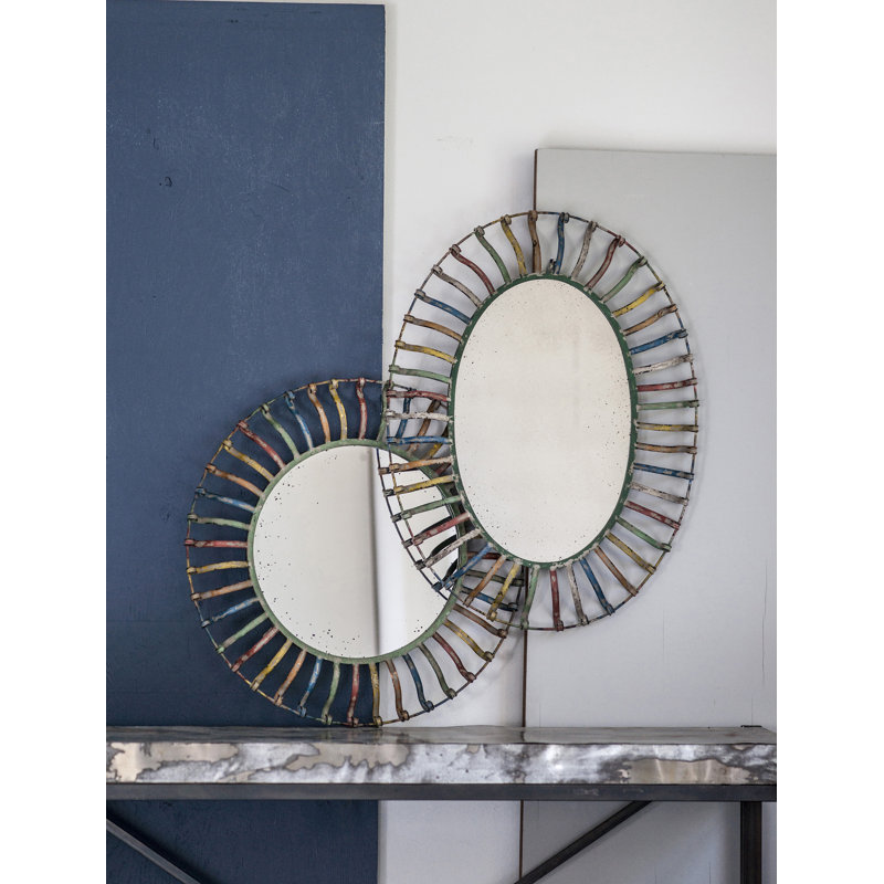 Metal Flat Wall Mirror