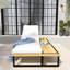 Chaise longue d'extérieur avec table d'appoint-1887113113