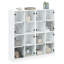 Aurbree 142 cm H x 136 cm W Standard Bookcase-315428246