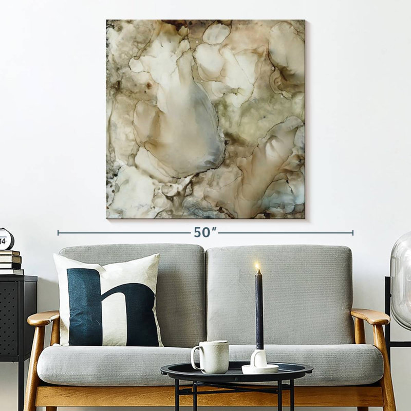 Stonewashed II, 33" H x 33" W