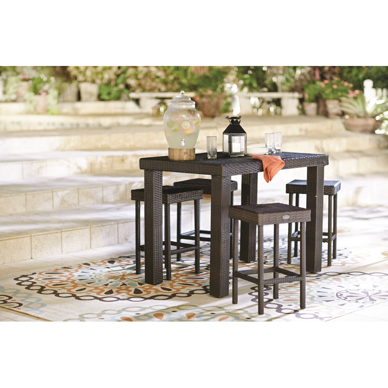 Centeno Performance Geometric Indoor/Outdoor Area Rug, Rectangle 5'3" x 7'7"