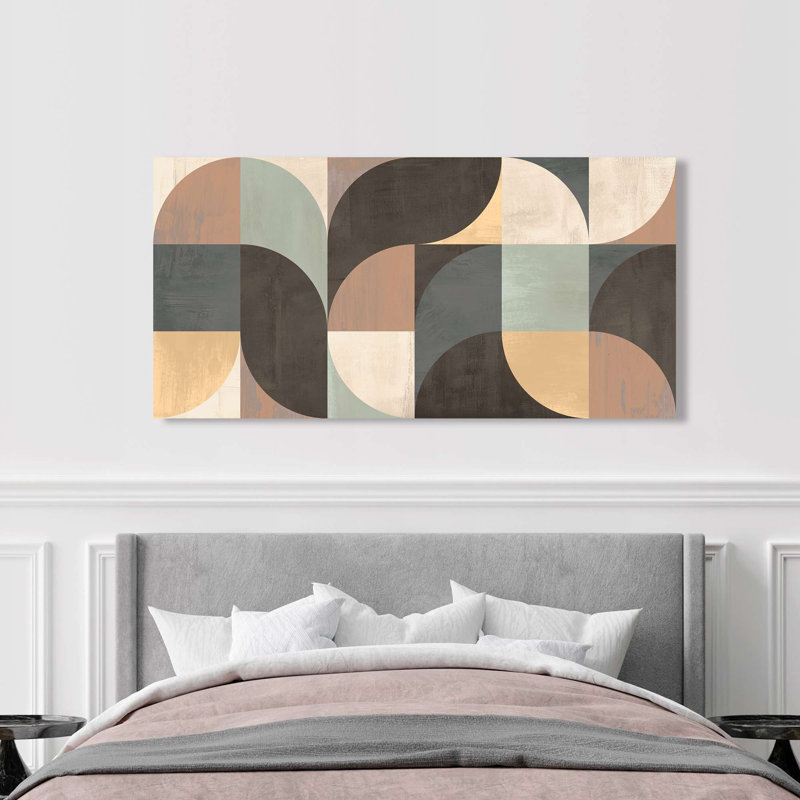 Sandro Nava - Wrapped Canvas Print, 35cm H x 70cm W x 4cm D, Brown