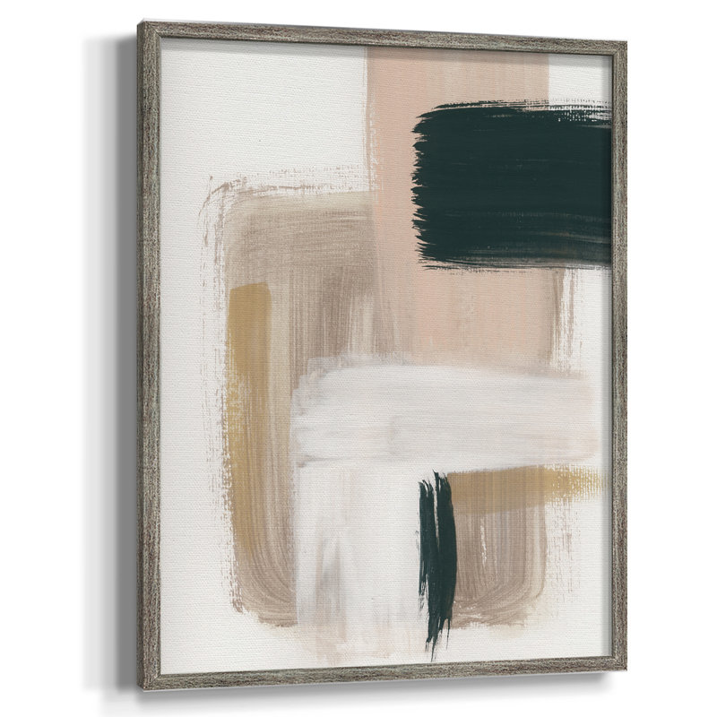 Marble Block Symmetry I Framed Print - Solid Wood, 11" H x 9" W