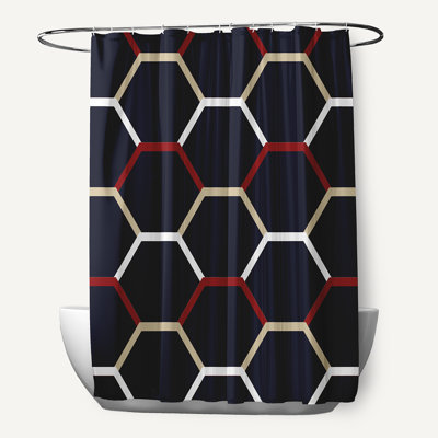 Rideau de douche synthétique synthétique Cool Shades