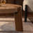 Radule Rustic Wood Round Coffee Table