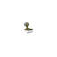 Deltana FDB218U5 Floor Door Bumper 2-1/8", Solid Brass in Antique Brass