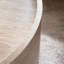 Table basse ronde avec motif Mars pour le salon, table basse tambour moderne pour le salon, pas besoin d'assemblage (motif Mars)-1105978330-1105978331