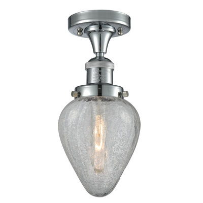 Shauna Glass Semi Flush Mount