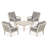 Vineyard 5-Piece Deep Seating Conversation Set-68603158-131211100