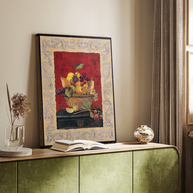 Panier de fruits traditionnel II - galerie Cavas sur mesure, H 60 po x l 40 po