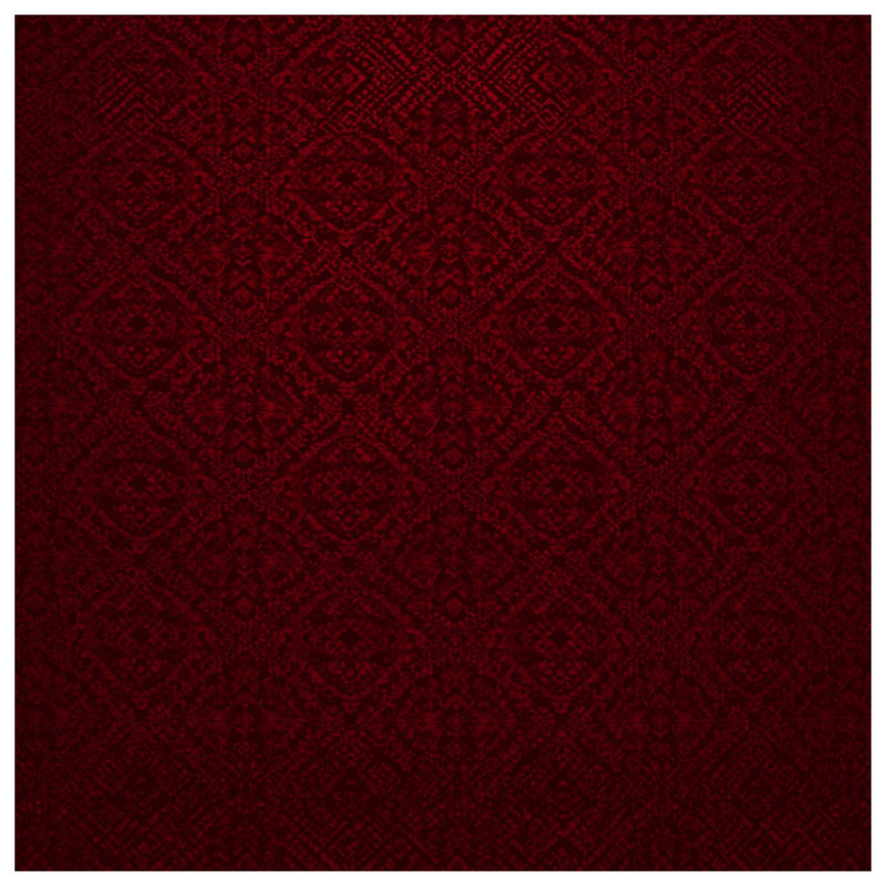 Coussins décoratifs Red Damask, 20 x 20 pouces