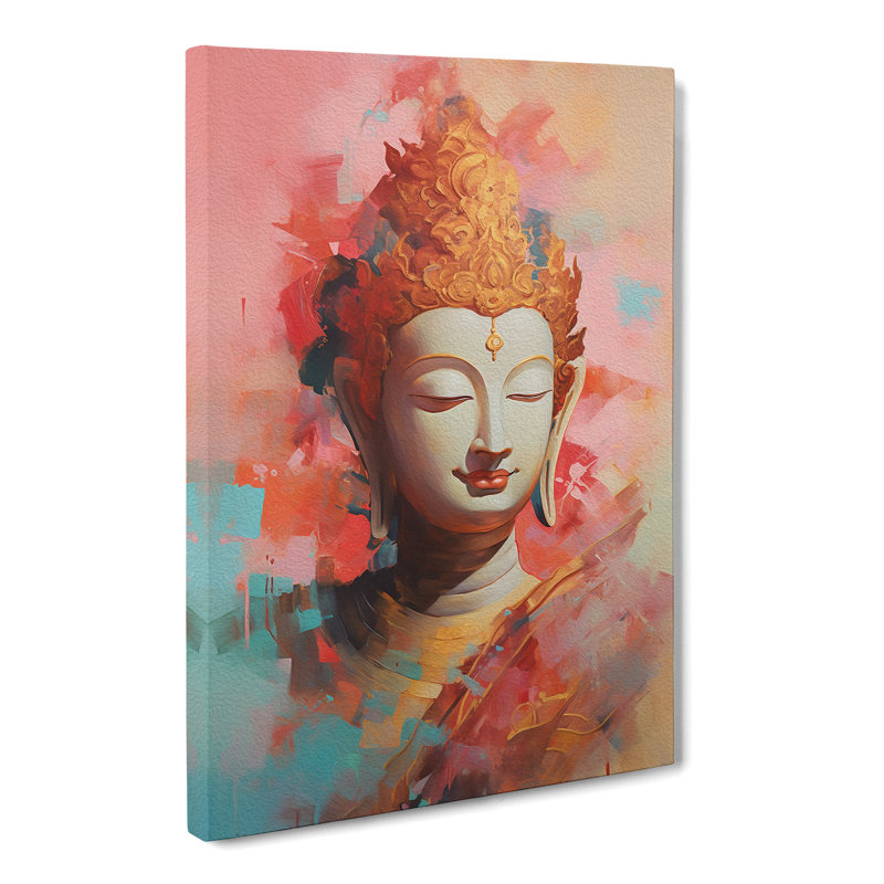 Buddha Expressionism No.4 - Print, 60cm H x 40cm W x 3cm D