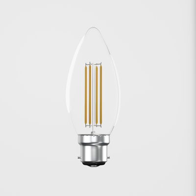 Small Screw LED Bulbs Vintage Filament Edison Candle Lamp