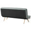 2 Seater Fabric Sofa Bed-2028116588