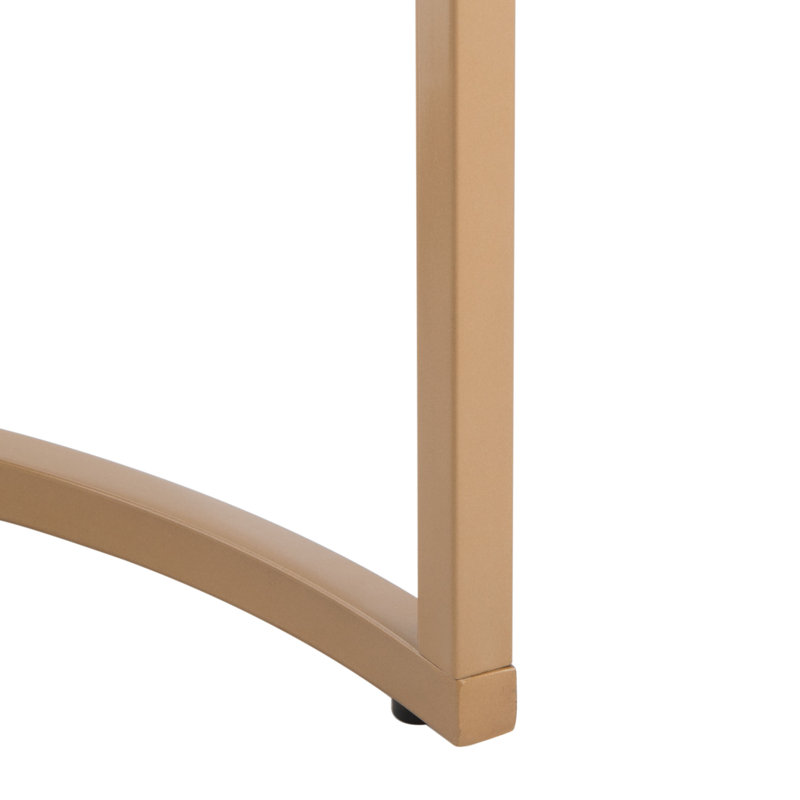 Nesting Coffee Table, Gold