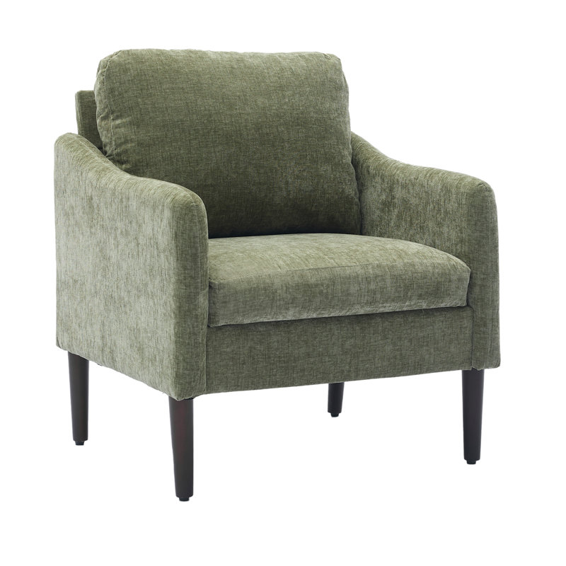  Fauteuil incurvé Cloud-Inspired, Vert