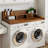 Laundry Washer Dryer Countertop Organizer Double Layer Mdf Shelf With Waterproof Surface-120098607