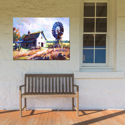 Art sur toile Old Farmstead