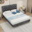 Lit double tapissier avec tête de lit capitonnée-2053132591-2053132589