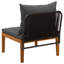 60 cm W Patio Sofa with Cushions-1586938440