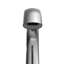 Robinet de salle de bain TOTO® à col-de-cygne ECOPower® 0,5 GPM sans contact, débit à la demande de 10 secondes, chrome poli