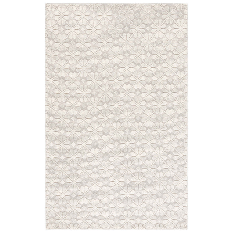 Tapis en laine tissé à la main Kelton, Rectangle 5 pi x 8 pi