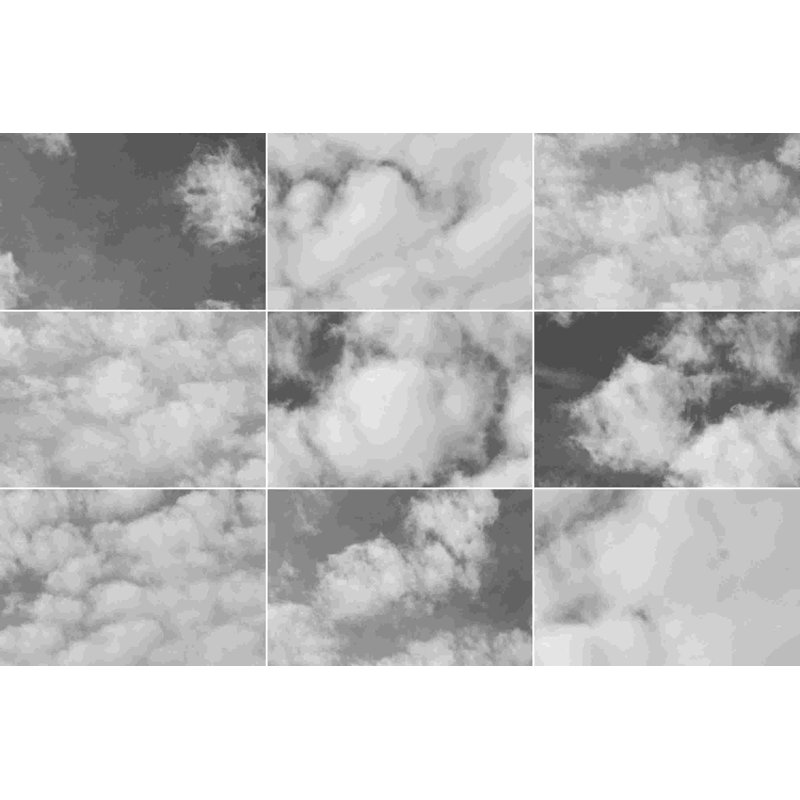 " In The Clouds Collage ", 24" H x 36" W  