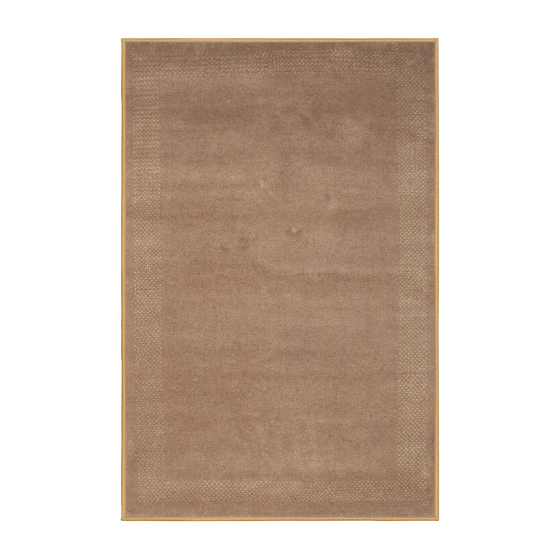 Surface beige contemporaine tapis, Rectangle 7 pi x 10 pi